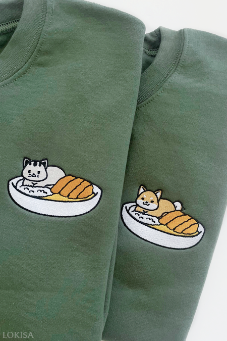 Shiba Curry Embroidered Sweatshirt