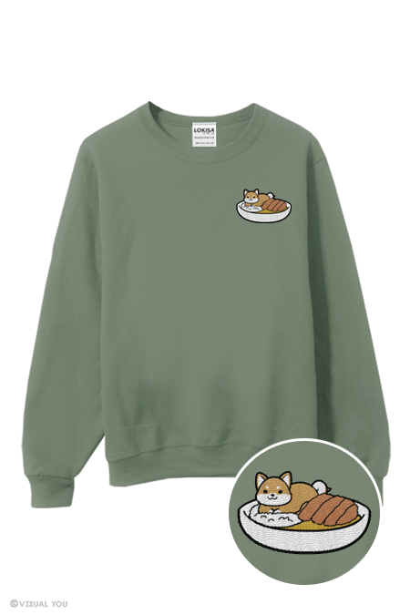 Shiba Curry Embroidered Sweatshirt